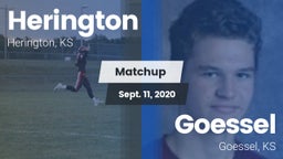 Matchup: Herington vs. Goessel  2020