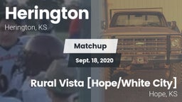 Matchup: Herington vs. Rural Vista [Hope/White City]  2020