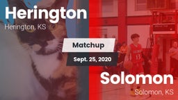 Matchup: Herington vs. Solomon  2020