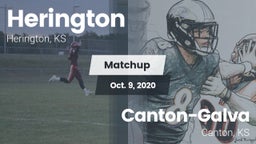 Matchup: Herington vs. Canton-Galva  2020