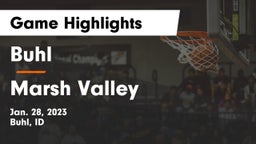 Buhl  vs Marsh Valley  Game Highlights - Jan. 28, 2023