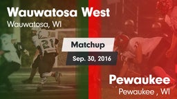 Matchup: Wauwatosa West vs. Pewaukee  2016