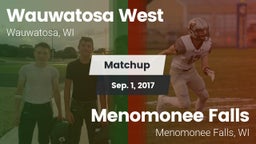 Matchup: Wauwatosa West vs. Menomonee Falls  2017