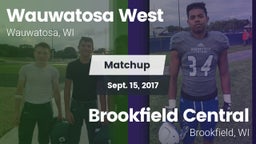Matchup: Wauwatosa West vs. Brookfield Central  2017