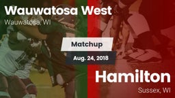 Matchup: Wauwatosa West vs. Hamilton  2018