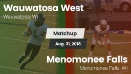 Matchup: Wauwatosa West vs. Menomonee Falls  2018
