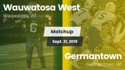 Matchup: Wauwatosa West vs. Germantown  2018