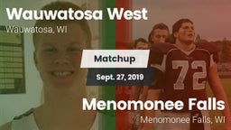 Matchup: Wauwatosa West vs. Menomonee Falls  2019