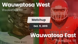 Matchup: Wauwatosa West vs. Wauwatosa East  2019