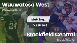 Matchup: Wauwatosa West vs. Brookfield Central  2019