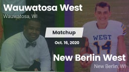 Matchup: Wauwatosa West vs. New Berlin West  2020
