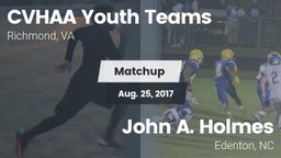 Matchup: CVHAA Youth Teams vs. John A. Holmes  2017