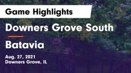 Downers Grove South  vs Batavia Game Highlights - Aug. 27, 2021