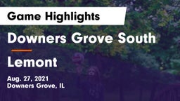Downers Grove South  vs Lemont Game Highlights - Aug. 27, 2021