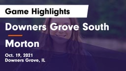 Downers Grove South  vs Morton  Game Highlights - Oct. 19, 2021