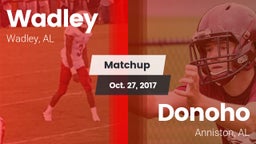 Matchup: Wadley  vs. Donoho  2017