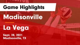 Madisonville  vs La Vega  Game Highlights - Sept. 28, 2021