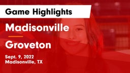 Madisonville  vs Groveton  Game Highlights - Sept. 9, 2022