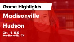 Madisonville  vs Hudson  Game Highlights - Oct. 14, 2022