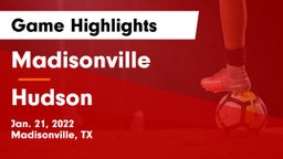 Madisonville  vs Hudson  Game Highlights - Jan. 21, 2022