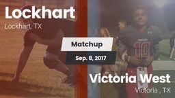 Matchup: Lockhart  vs. Victoria West  2017