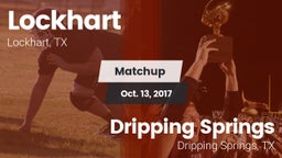 Matchup: Lockhart  vs. Dripping Springs  2017