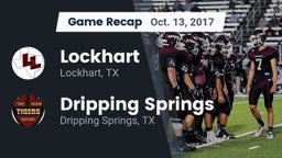 Recap: Lockhart  vs. Dripping Springs  2017