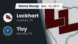 Recap: Lockhart  vs. Tivy  2017