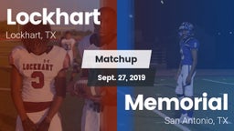 Matchup: Lockhart  vs. Memorial  2019