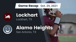 Recap: Lockhart  vs. Alamo Heights  2021