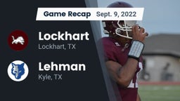 Recap: Lockhart  vs. Lehman  2022