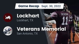 Recap: Lockhart  vs. Veterans Memorial 2022