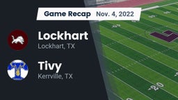 Recap: Lockhart  vs. Tivy  2022