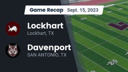 Recap: Lockhart  vs. Davenport  2023