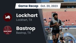 Recap: Lockhart  vs. Bastrop  2023