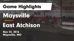 Maysville  vs East Atchison  Game Highlights - Nov 22, 2016