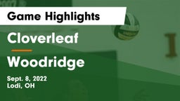 Cloverleaf  vs Woodridge  Game Highlights - Sept. 8, 2022