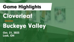 Cloverleaf  vs Buckeye Valley  Game Highlights - Oct. 21, 2023