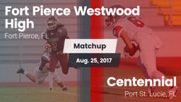 Matchup: Fort Pierce vs. Centennial  2017