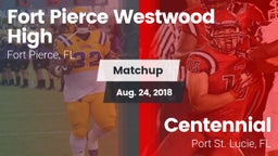 Matchup: Fort Pierce vs. Centennial  2018