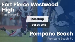 Matchup: Fort Pierce vs. Pompano Beach  2018