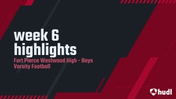 Westwood football highlights week 6 highlights