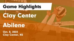 Clay Center  vs Abilene  Game Highlights - Oct. 8, 2022