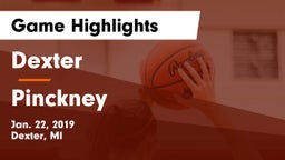 Dexter  vs Pinckney  Game Highlights - Jan. 22, 2019