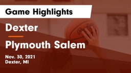 Dexter  vs Plymouth Salem Game Highlights - Nov. 30, 2021