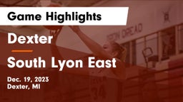 Dexter  vs South Lyon East  Game Highlights - Dec. 19, 2023