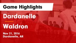 Dardanelle  vs Waldron  Game Highlights - Nov 21, 2016