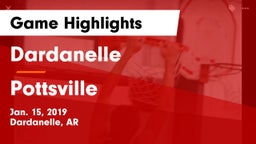 Dardanelle  vs Pottsville  Game Highlights - Jan. 15, 2019