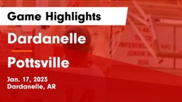 Dardanelle  vs Pottsville  Game Highlights - Jan. 17, 2023