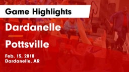 Dardanelle  vs Pottsville  Game Highlights - Feb. 15, 2018